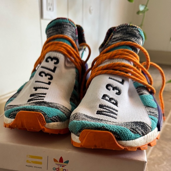 adidas x Pharrell Williams Solar HU NMD "Solar Pack - M1L3L3" sneakers - Picture 3 of 9
